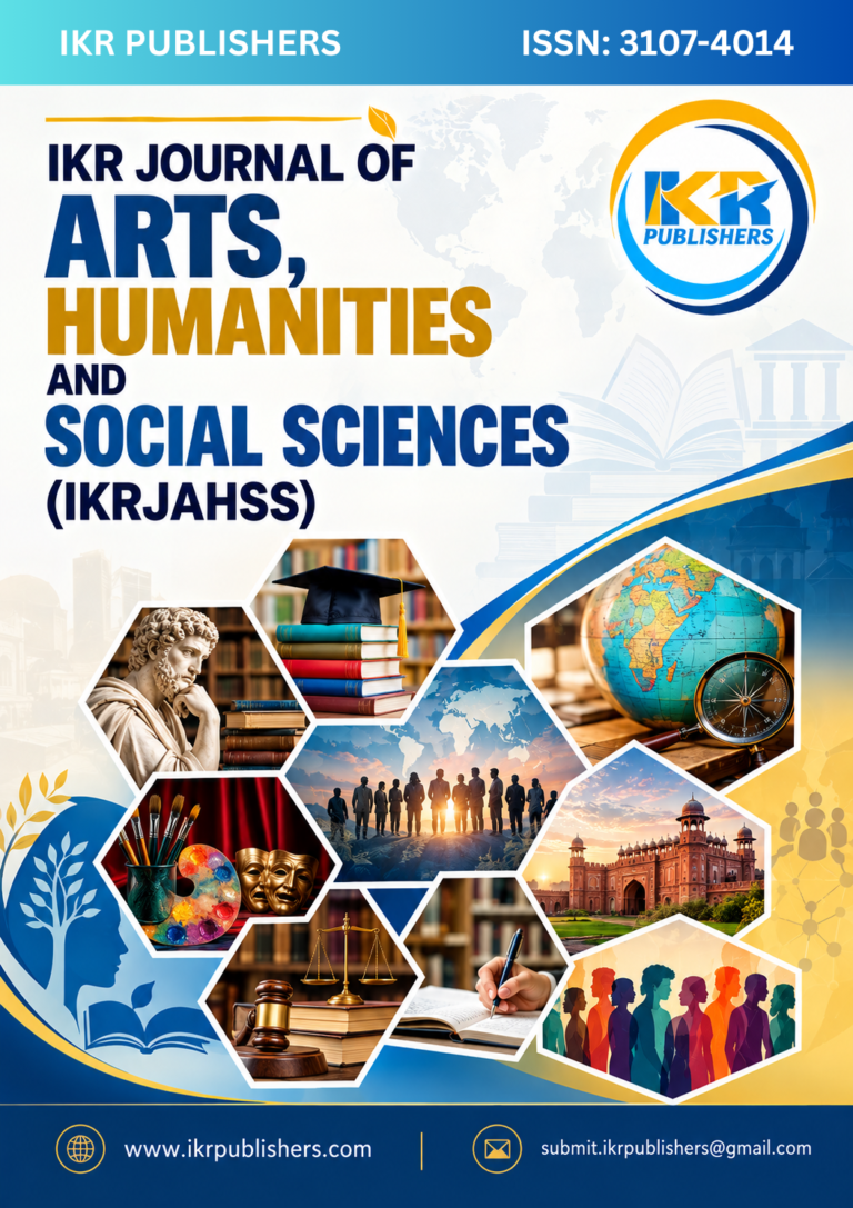 IKR PUBLISHERS ISSN 3107-4014